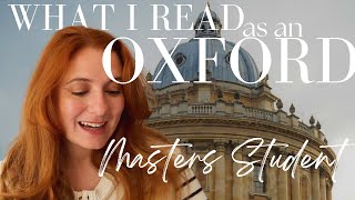Oxford Masters Diaries ep. 5 | Book Recommendations as a Literature & Arts Oxford Masters Student
