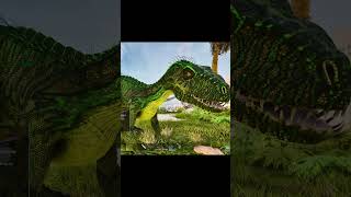 Морозная Виверна и Индоминус Раптор отличные модовые Дино #arksurvivalascended #Wyverns