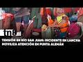 Incidente en el Cocibolca: lancha casi se hunde durante viaje en San Carlos