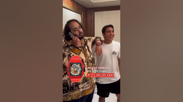🔥 Indian Billionaire Wearing $2,700,000 LUXURY Watch
