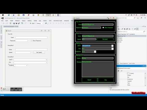 How to make a email bomber Visual Basic 2012