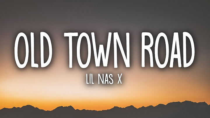 Old Town Road Lyric Video version - Lyric Video performance video thumbnail