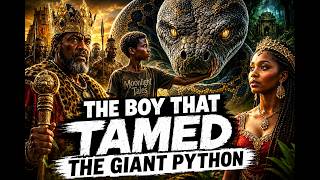 The boy that tamed the giant python #africanadventure #africantales #stories #love #africanfolktales