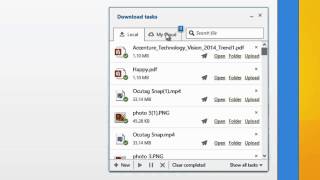 Maxthon Browser Feature Discovery - Download Manager and Cloud Downloads Tutorial screenshot 4