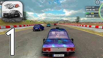 XTREME DRIFT 2 - Gameplay Walkthrough Part 1 - Tutorial (iOS, Android)