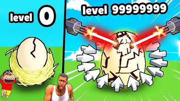 HULK CHICKEN EGG FACTORY with SHINCHAN and CHOP | THOR SUPERMAN HULK IDLE EGG FACTORY |AMAAN-T