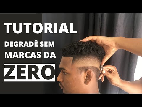 💈 Passo a passo como cortar cabelo masculino degrade em v