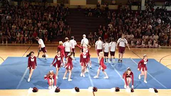 MIHS Cheer Spring Sports Assembly 4-8-2016
