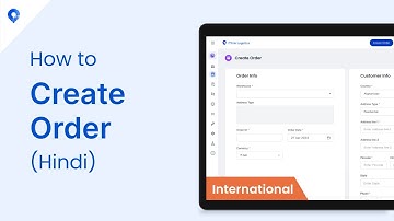 How to Create Order on iThink Logistics in Hindi | International Shipping