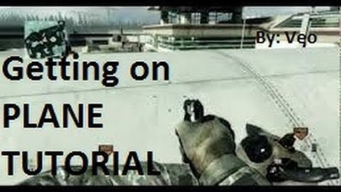 How To Get On The Terminal Plane *TUTORIAL* Newest Way and Fastest Way!  *MW3*