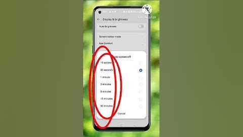 auto screen off oppo mobile settings |Screen Off Timeout Kaise Badhaye #shorts #viral #smartphone