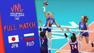 Japan 🆚 Russia - Full Match | Women’s Volleyball Nations League 2019