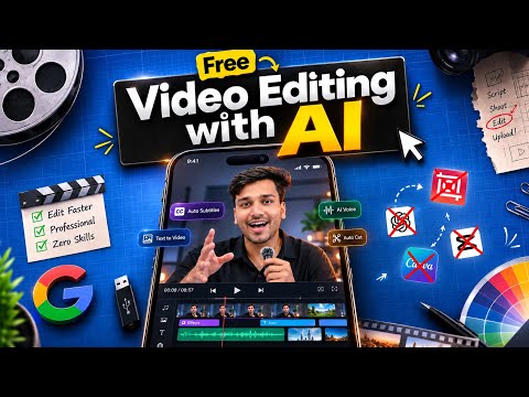 How To Edit Videos With Ai For Free | Ai Se Video Edit Kaise Kare | Gemini Se Video Edit Kaise Kare
