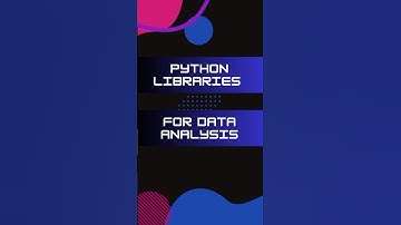 Unlock the power of Data Science using these top Python libraries. #python #datascience #coding #eda