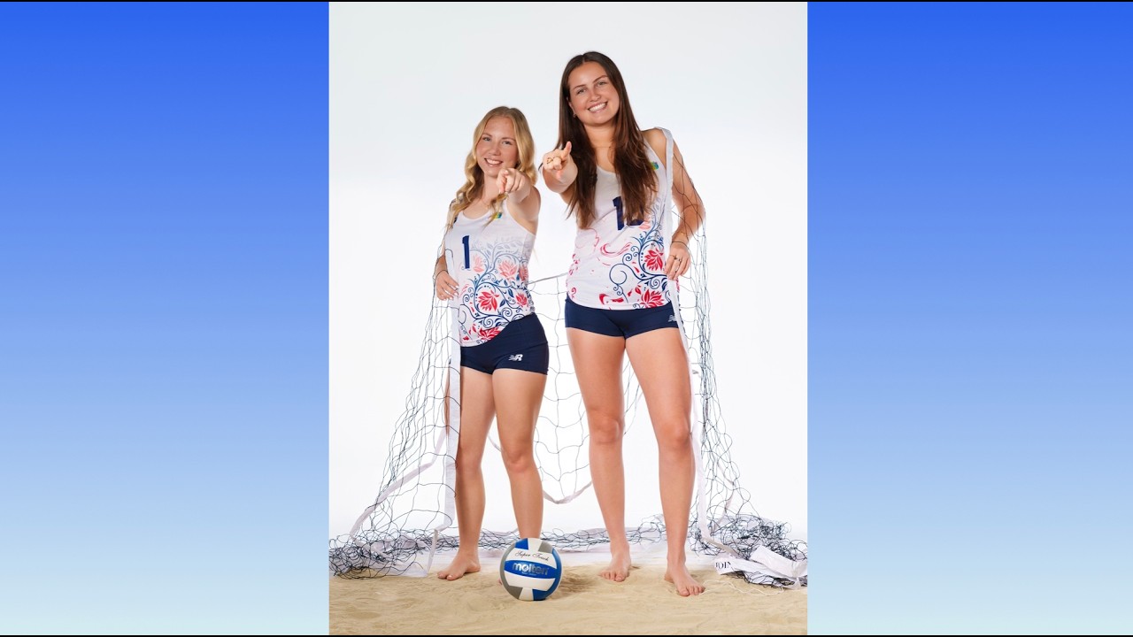 SRJC Women's Beach Volleyball—Amber & Luka vs Siskiyous