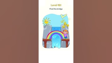 Dop 2: Delete One Part - Find the bridge (Level 421) #shorts #dop2