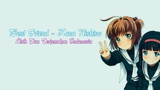 Lagu Jepang Tentang Sahabat [Best Friend - Kana Nishino] Lirik dan Terjemahan Indonesia