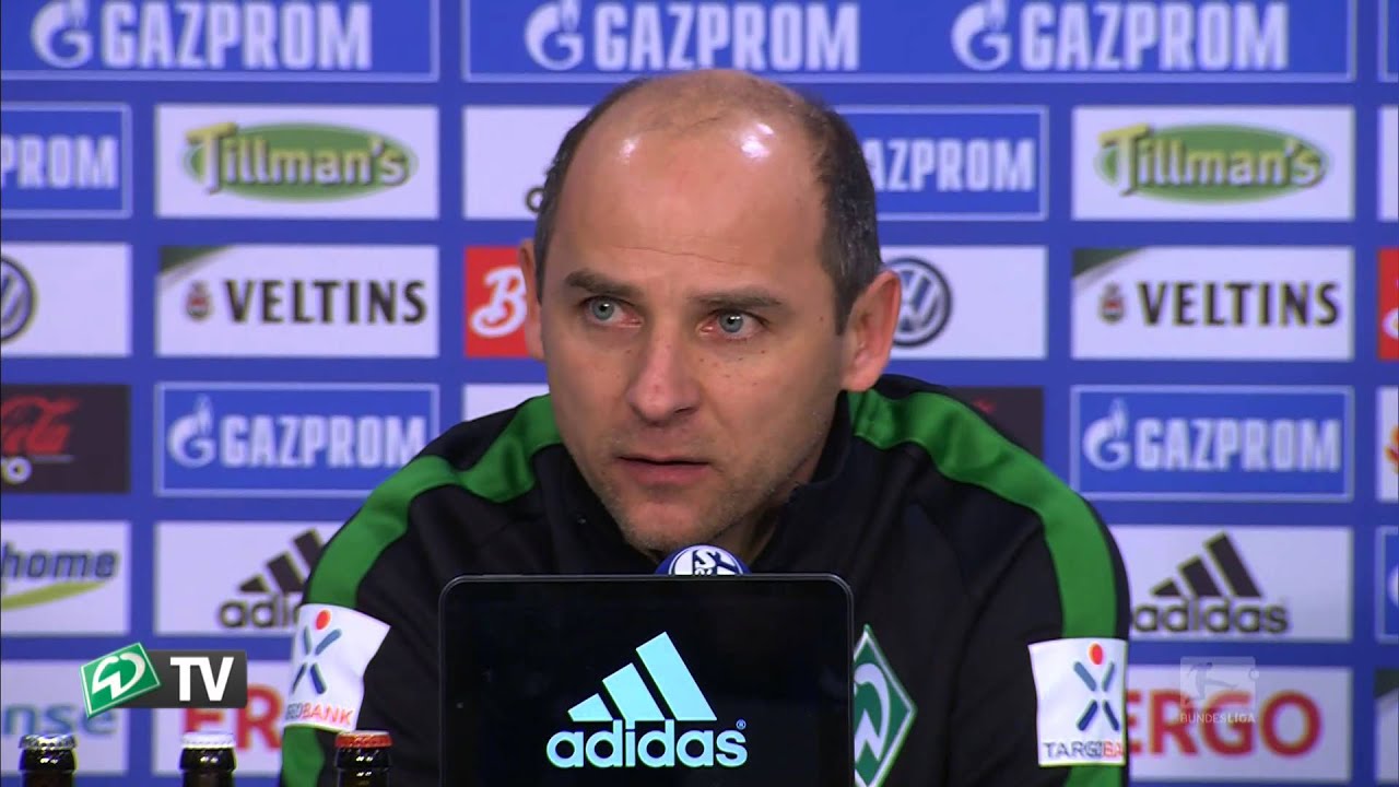 Pressekonferenz: Viktor Skripnik nach dem Spiel gegen Schalke 04 (1:1) I SVW football score