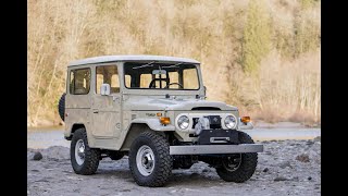 1974 TOYOTA FJ40 Land Cruiser Restoration Timelapse