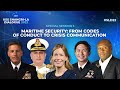 Special Session 3: Maritime Security: From codes of conduct to crisis communication