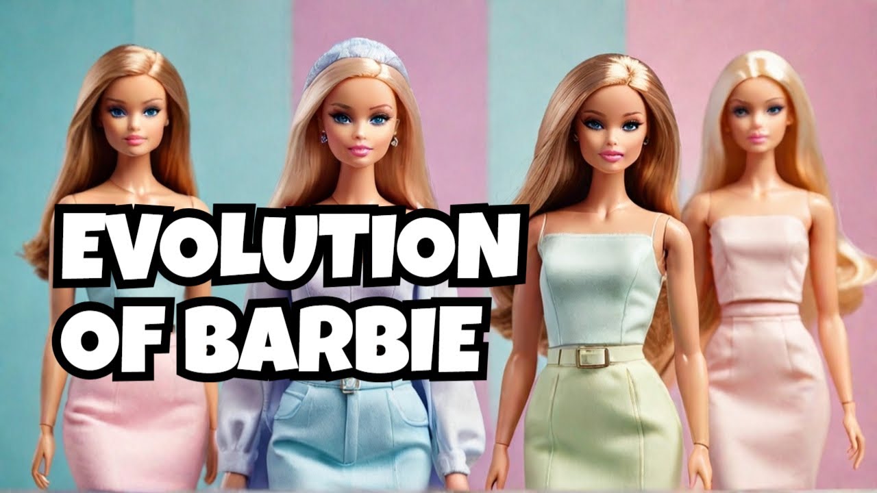 Barbie's AMAZING Evolution Over the Years? Barbie Before and After!