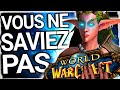 20 choses que vous ignorez sur world of warcraft