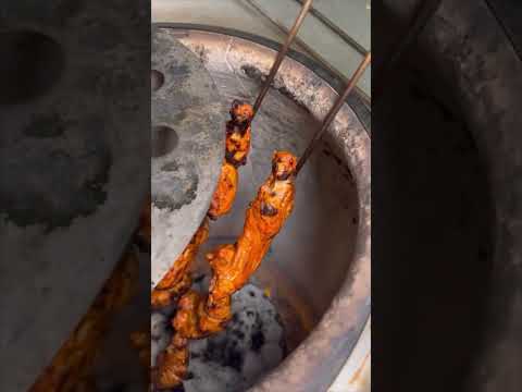 How Tandoori Chicken is made at Saffron Flavors of India Las Vegas authentic affordable Indian food