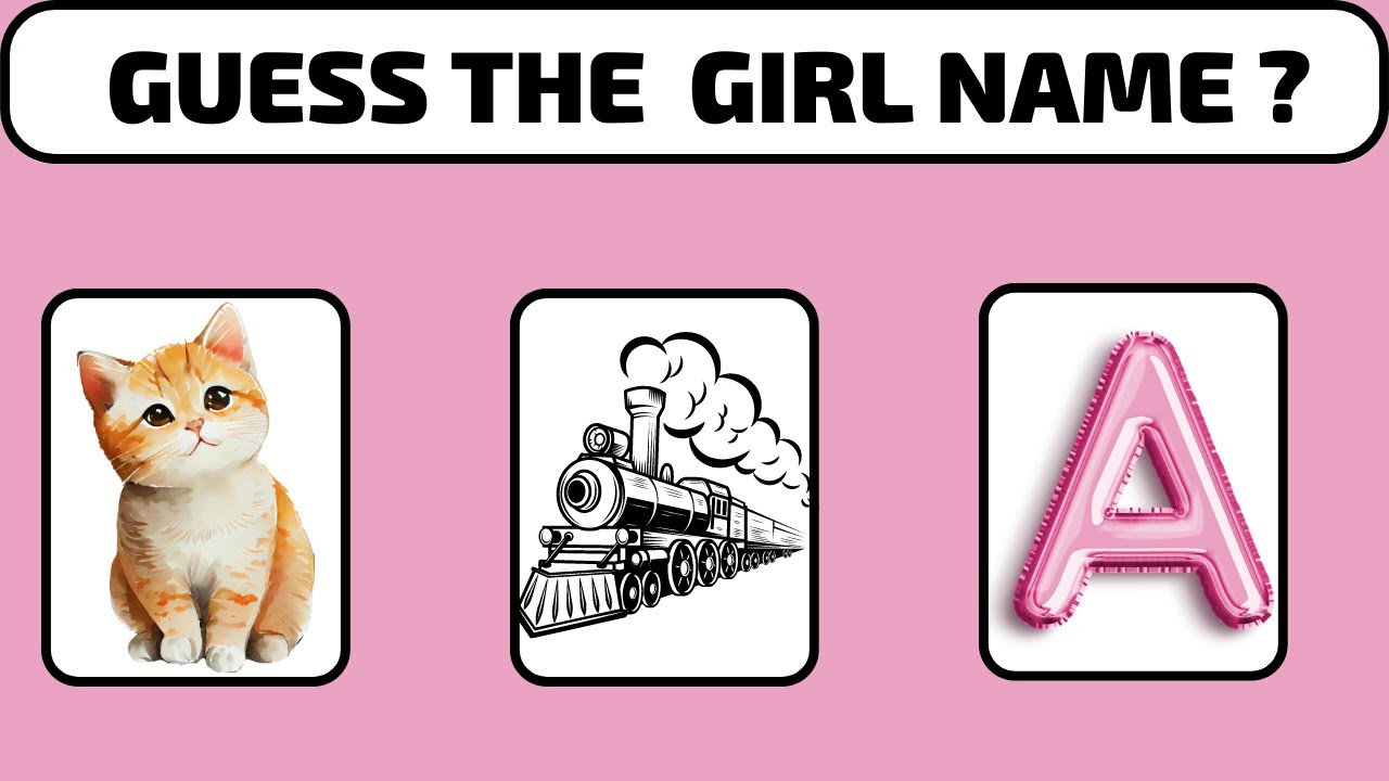 GUESS THE GIRL NAME | GIRL NAME | GUESS THE ACTRESS NAME | KNOWLEDGE