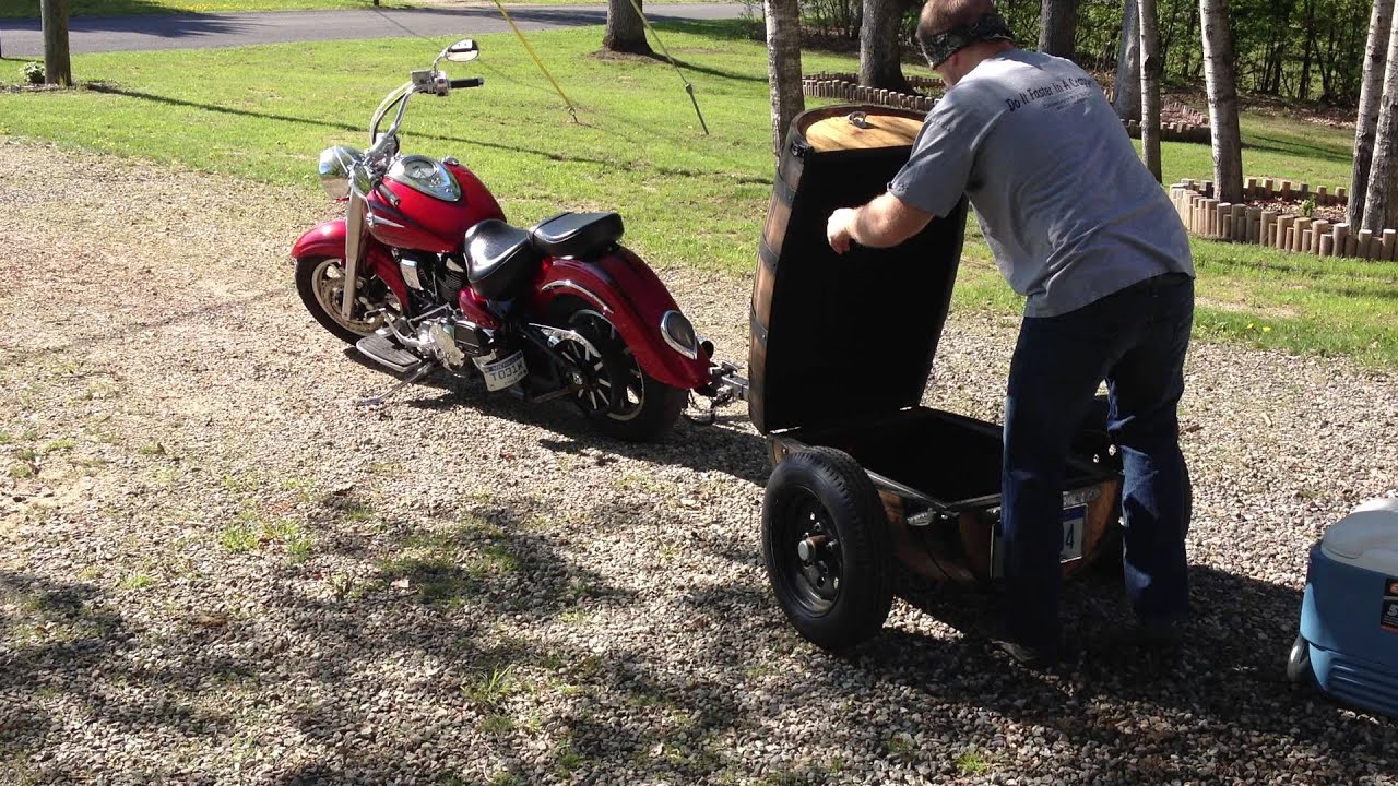 How to pack your motorcycle trailer for a weekend getaway YouTube