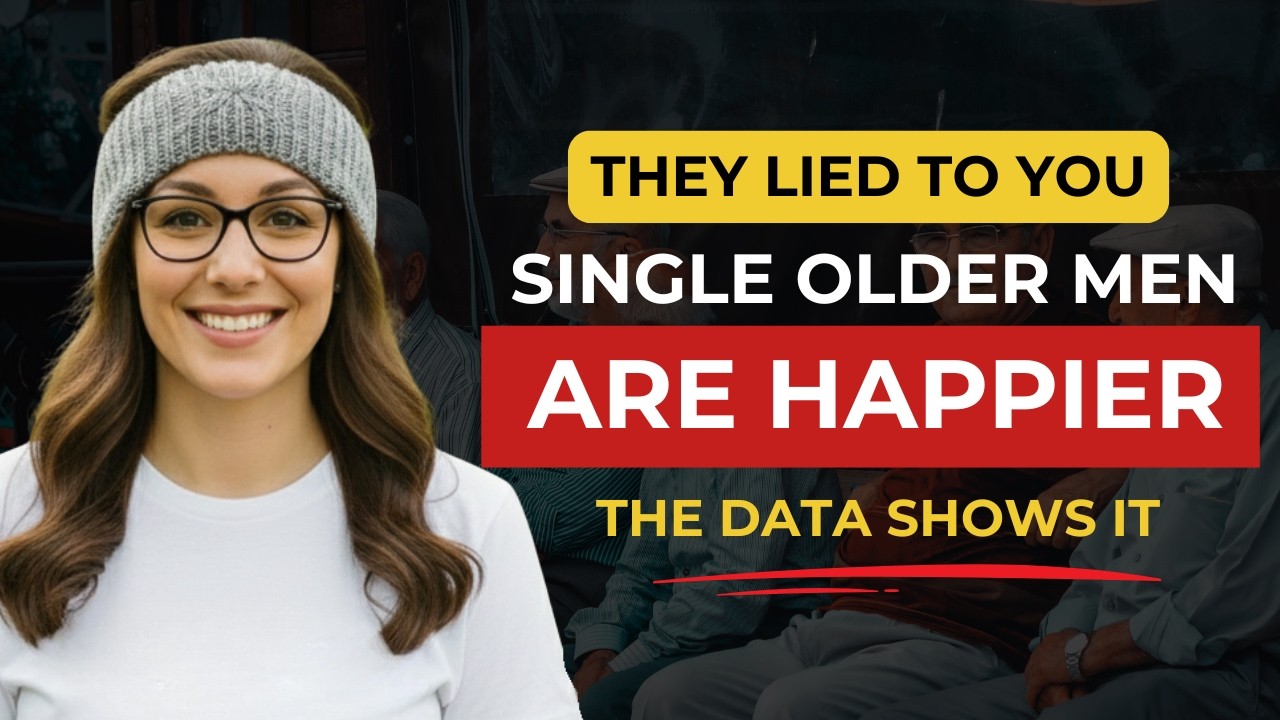 They Lied: Single Men Over 60 Are Actually Happier - And The Data Proves It