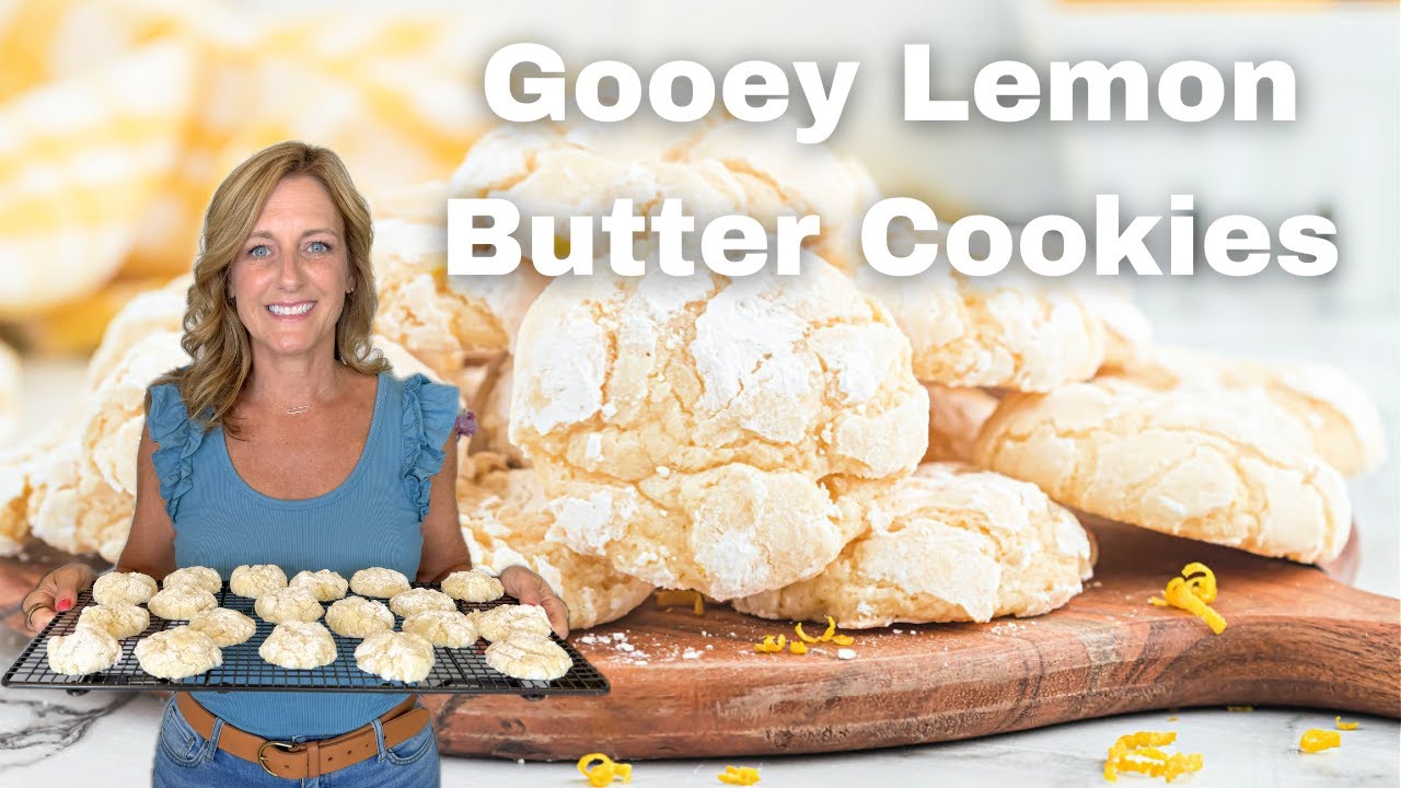 Lemon Butter Cookies Recipe