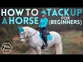 How to tack up a horse parts of the saddle  putting a bridle together ad this esme