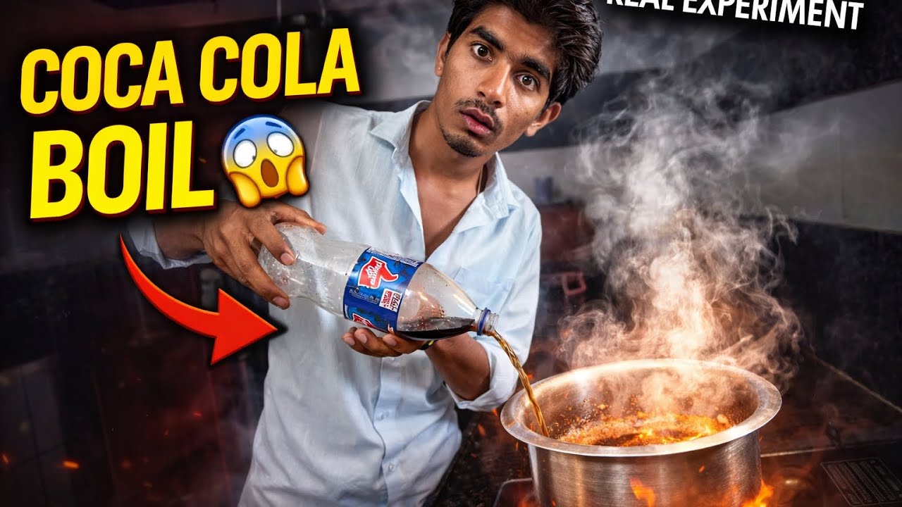 देखिए 1 Liter COCA COLA को उबालकर यहकमाल हुआ |Boiling Coca Cola