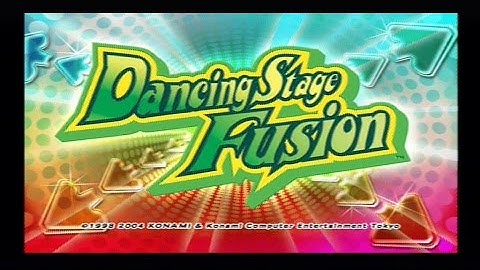 [Ps1] Introduction du jeu "Dancing Stage Fusion" de l