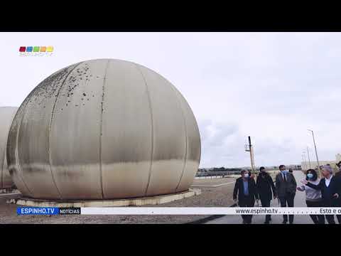 Visita do executivo municipal à ETAR de Espinho