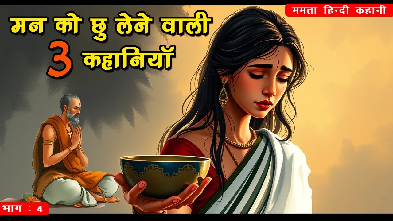 🔴164 अनोखा दान हिंदी कहानी, ANOKHA DAN HINDI KAHANI, MAN KO CHU LENE WALI 3 KAHANIYAN, MAMTA STORY