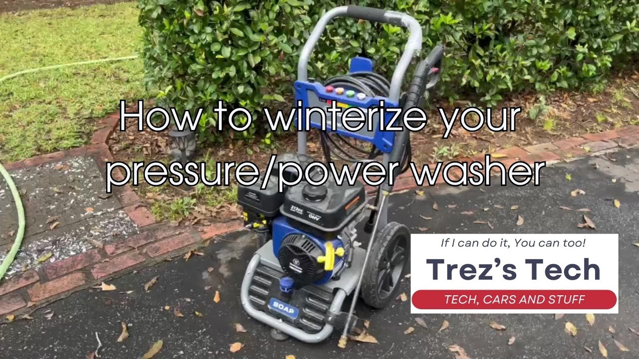 How To Winterize Simpson Pressure Washer