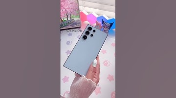 Galaxy s24 Ultra Titanium Blue #samsung #android #sanrio #asmr