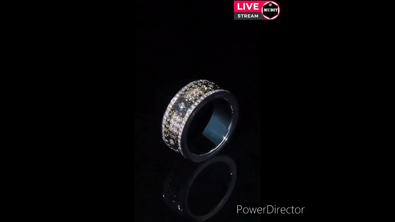 Rotating and Revolving Bracelet | Diamond embedded
