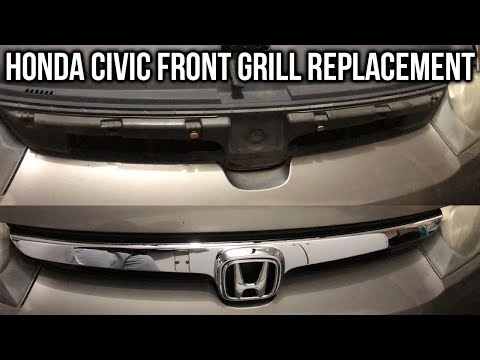 2006-honda-civic-front-grill-and-emblem-replacement