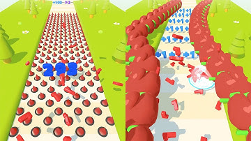 Number Run 3D GamePlay Walkthrough - iOS, Android Run Level: 36-46