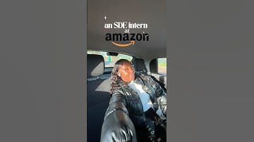 Just another day in the life of a software engineer intern at Amazon !👩‍💻📚🎧 #softwareengineer