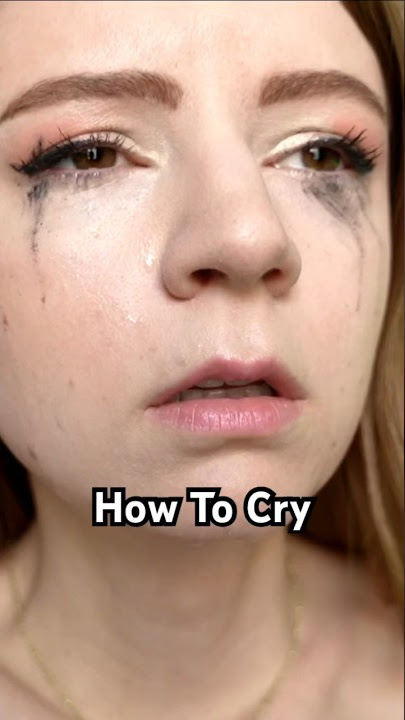 how to cry