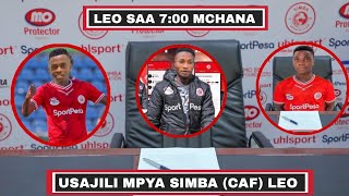 🔴#Live: Simba Muda Huu Yatangaza Balaa!!/Usajili Mpya Wa (CAF) Leo Hiii Utapenda Wachezaji (3)Double
