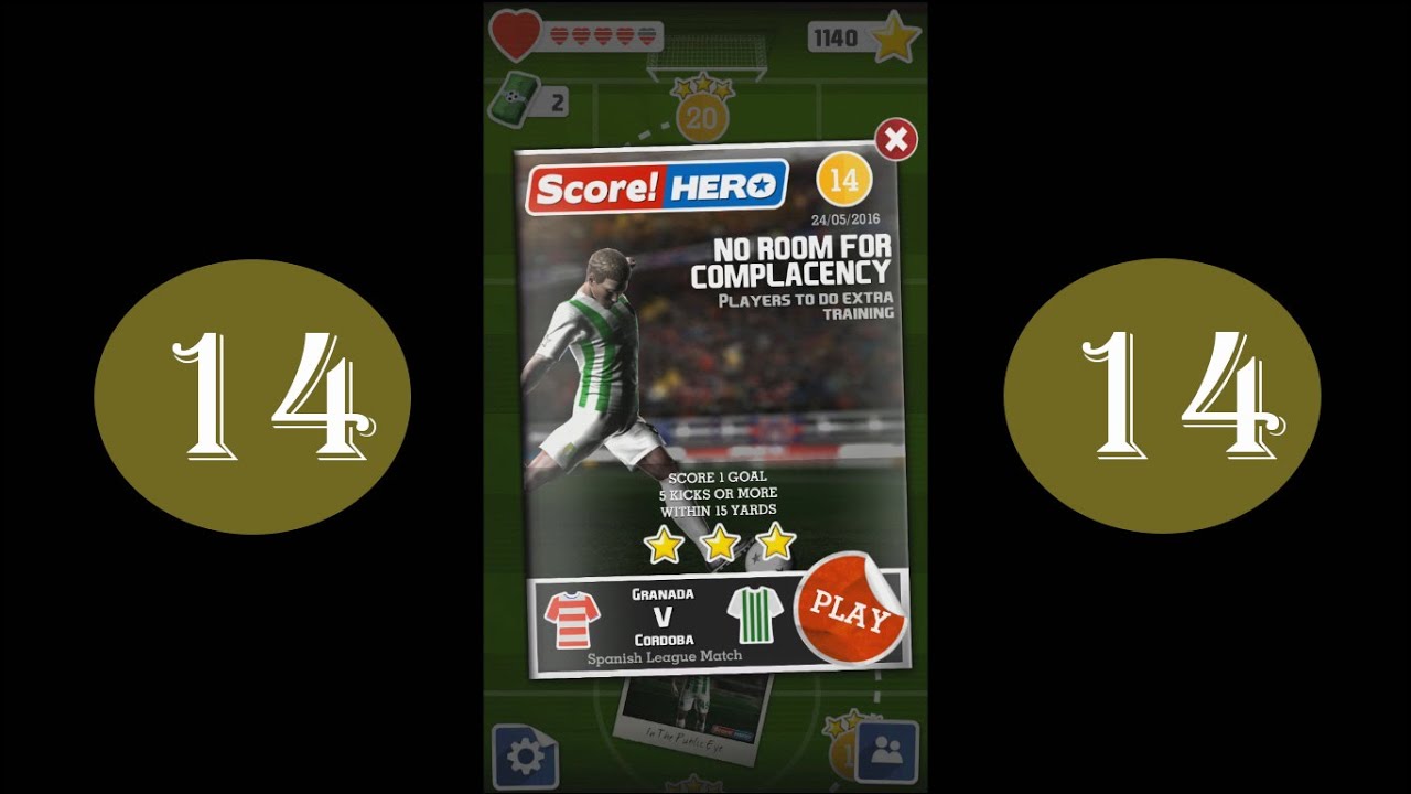 Score Hero level 14 - 3 stars - YouTube