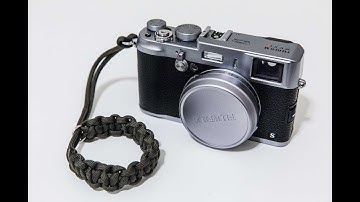 How To Make a Paracord Camera Wrist Strap