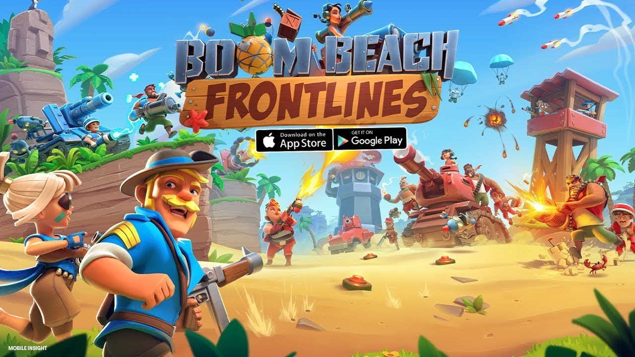 Boom Beach Frontlines for Android/iOS Official Mobile trailer (Download)