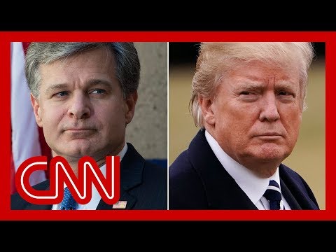 Trump lashes out at FBI director for stating facts