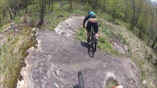 Downhill/all mountain/mountain bike at Mont-Tremblant, Quebec