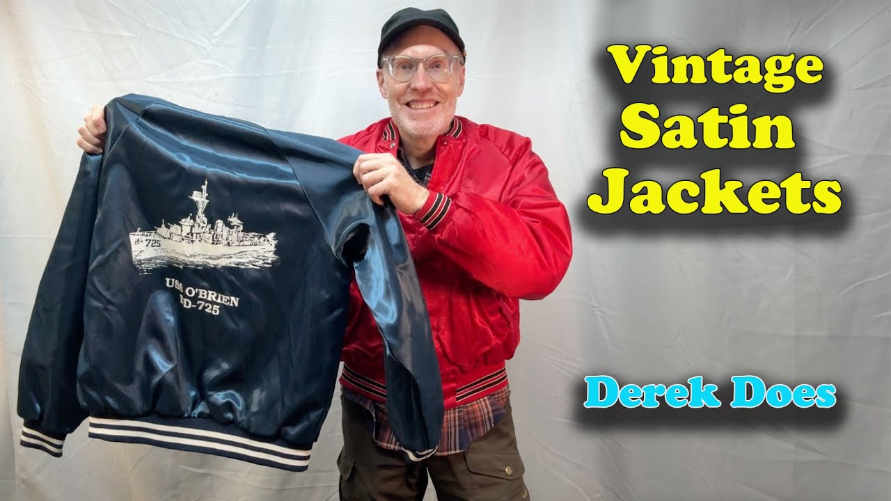 Vintage Satin Jackets - YouTube